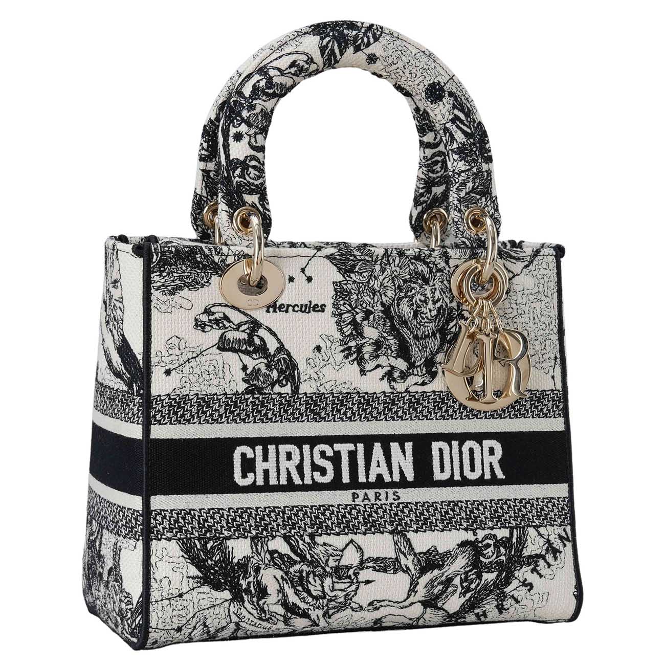 CHRISTIAN DIOR(USED)크리스찬디올 레이디 D Lite 미디엄 백